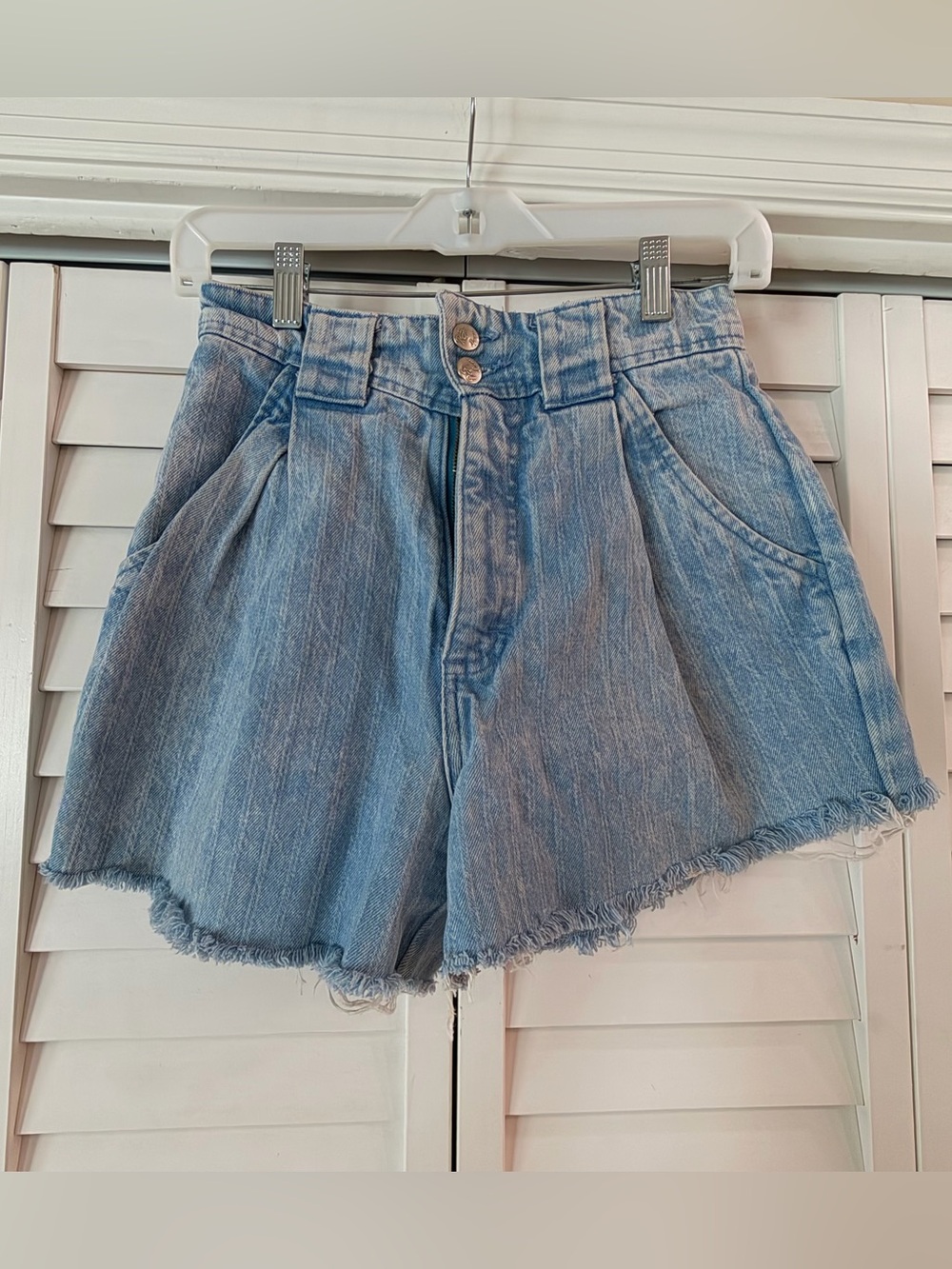Vintage Panhandle Slim Denim Shorts - Size 7/8